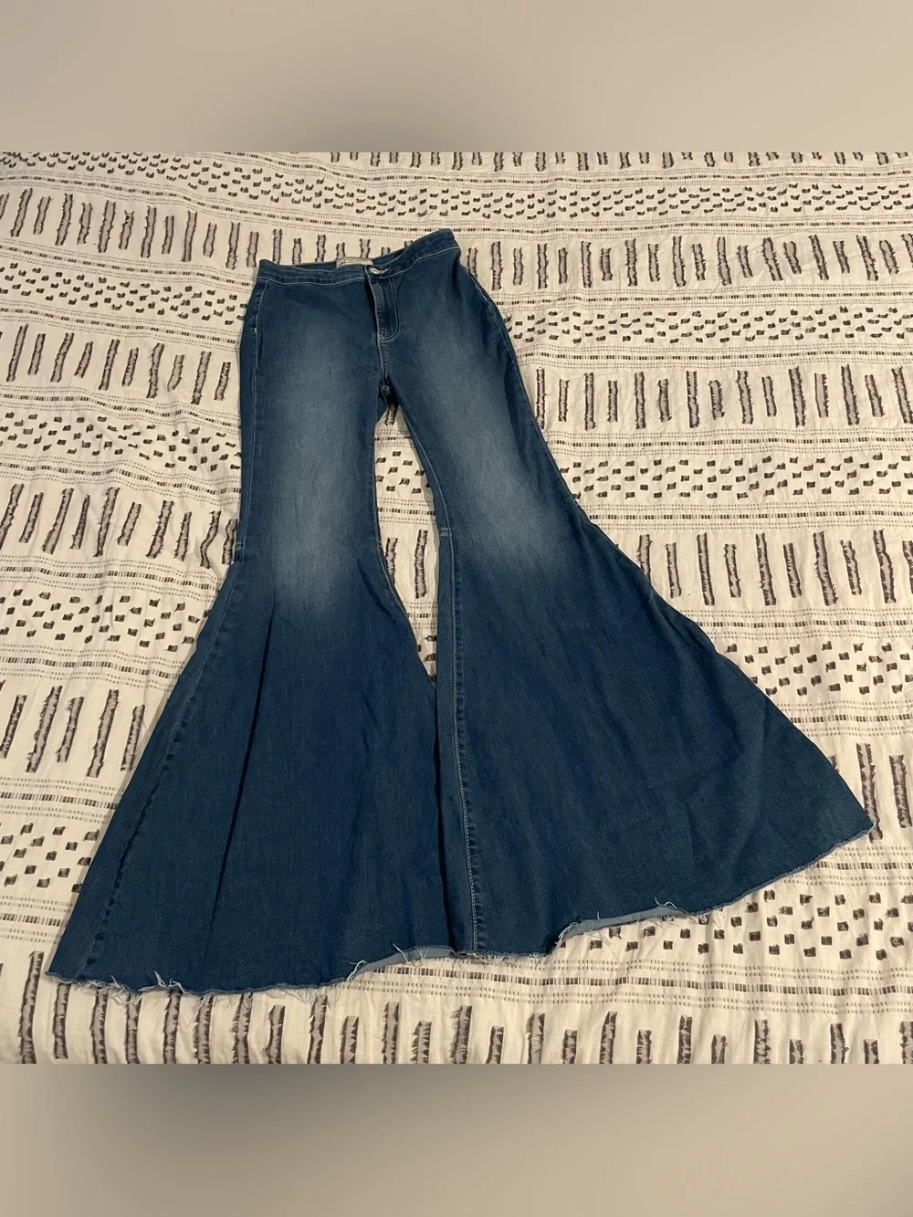 Free People Just Float On Flare Jeans